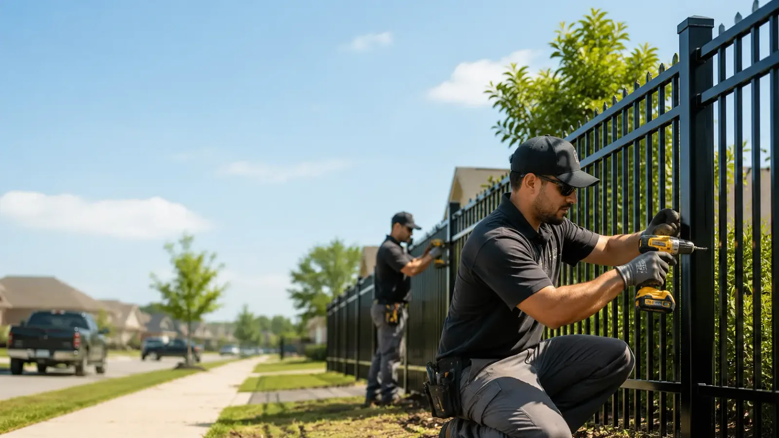 Metal Fence Installation in David, KY
